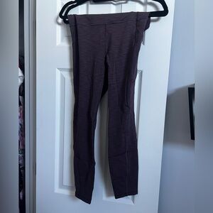 Lululemon Purple High-Waisted Leggings
